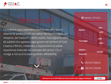 Tablet Screenshot of cofac.it